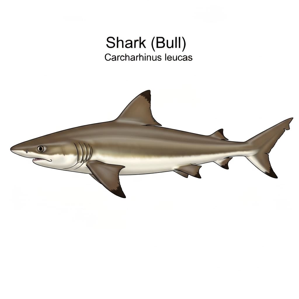 Shark (Bull) identification plate