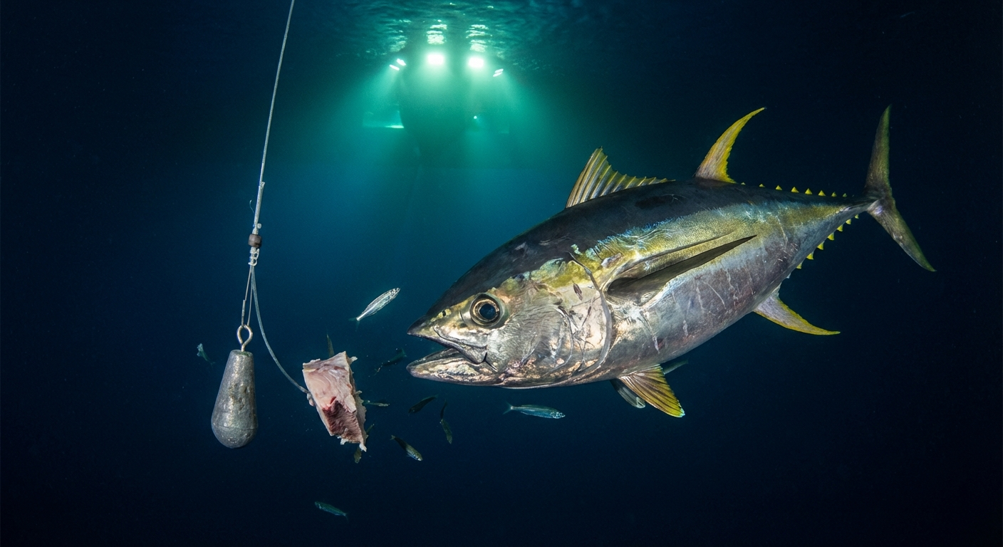 Venice Yellowfin Tuna Night Chunk Line